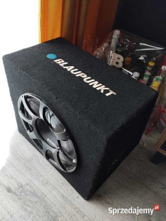 Tuba basowa Blaupunkt z wzmacniaczem i kablami Głośniki Kisielice