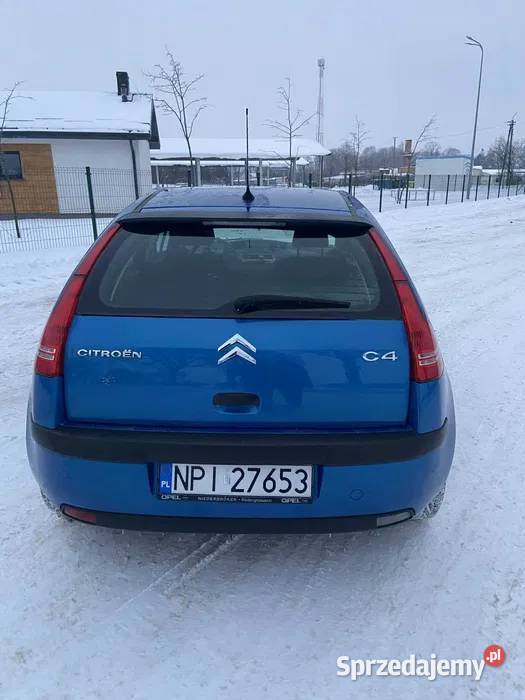 Citron C4 16 2009 komplet opon bez korozji manualna Biała Piska sprzedam