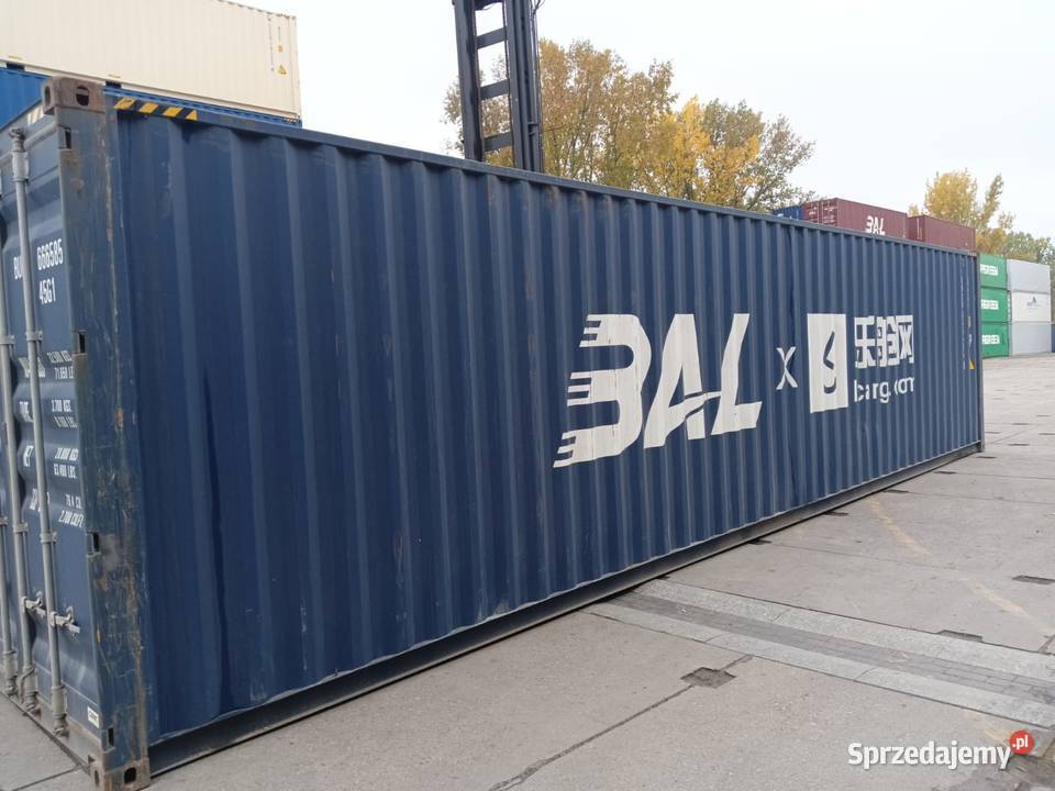 Sprzedam kontener morski 40 HC 12 metrowy prawie lubelskie Zamość