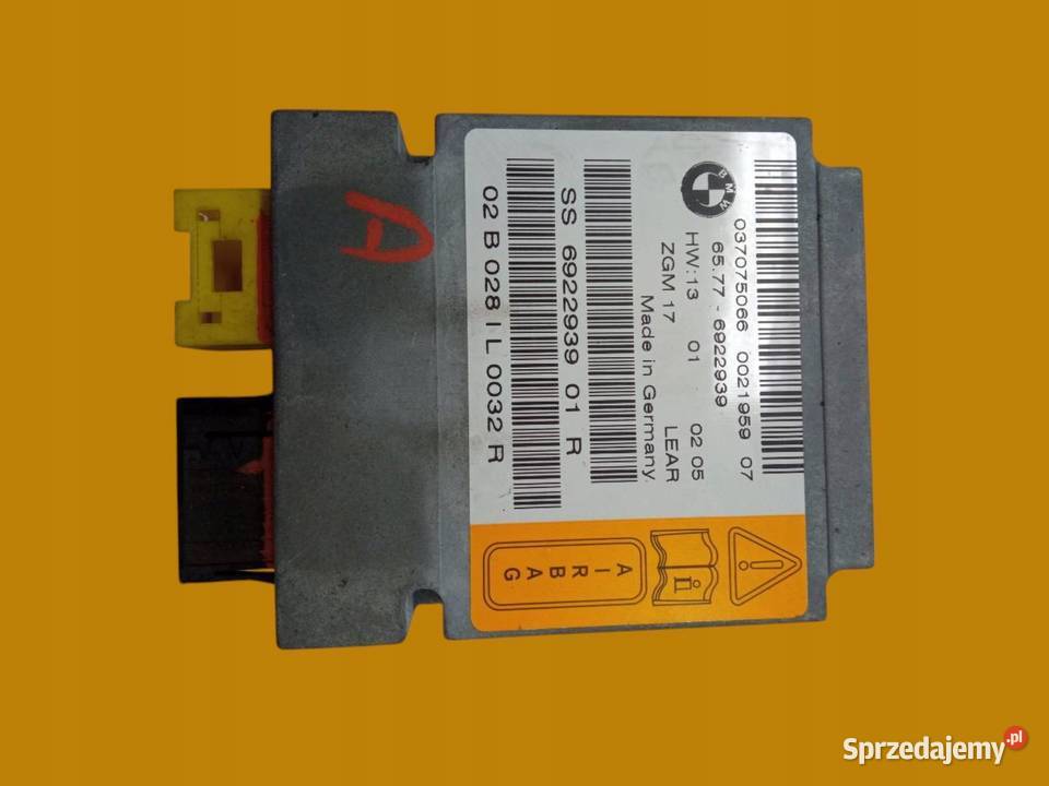 SENSOR AIRBAG ORG EU 6922939 Bmw Seria 7 IV