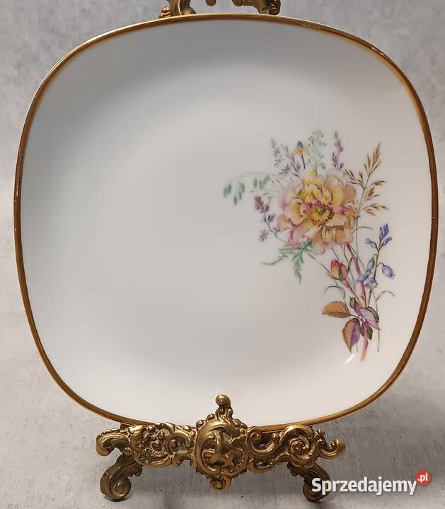 Krautheim Talerz Kolekcjonerski Dekoracyjny Dobrzany