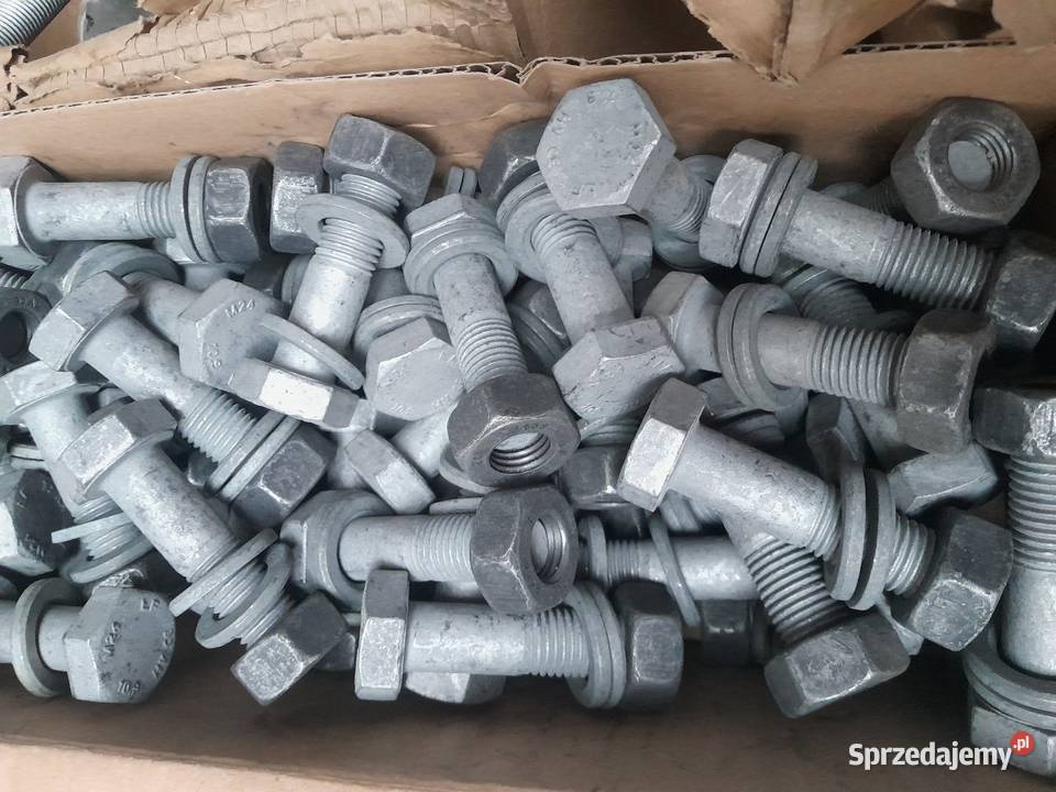 Śruby hv konstrukcyjne fi 16 20 24 30 różne Czajków