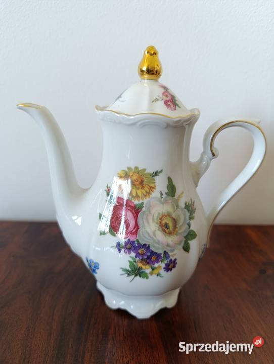 Serwis kawowy mocca Tirschenreuth kolekcjonerski Gdańsk