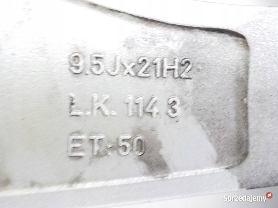 FELGA 21 INFINITI FX35 FX37 FX50 FX30 QX70 S51 aluminiowe wielkopolskie Nowy Tomyśl