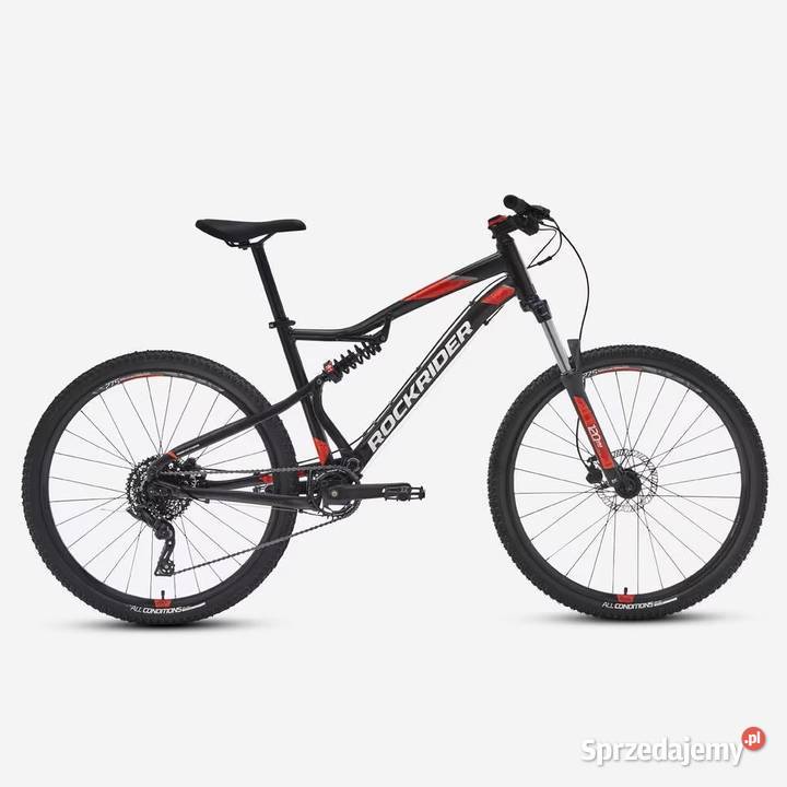 Rower MTB ROCKRIDER ST 530 S RR BLACK RED M śląskie Piekary Śląskie