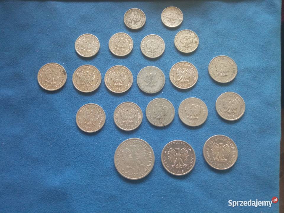 Srebrne monety 200 PRL Czeluścin