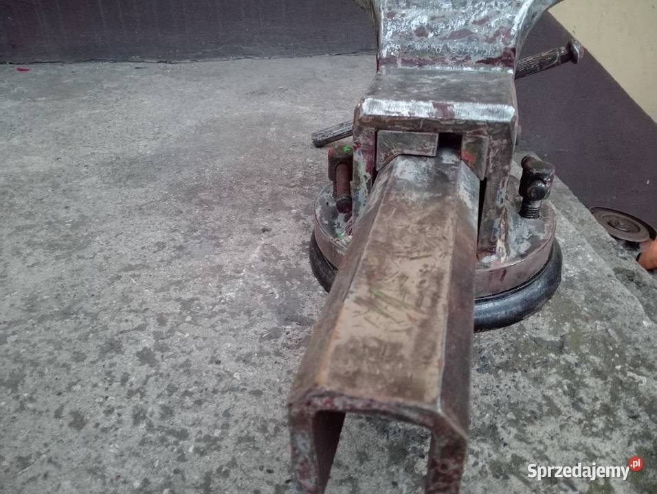 Duże imadło 170 mm stalowe