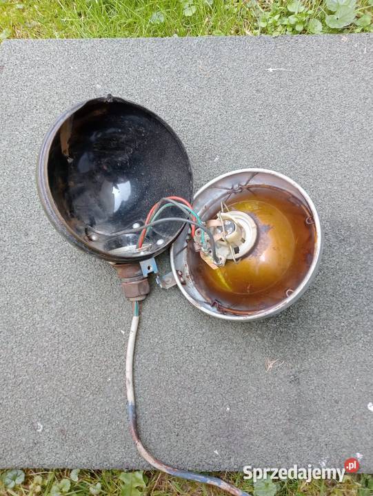 Stara lampa wsk ursus dzik syrena traktor