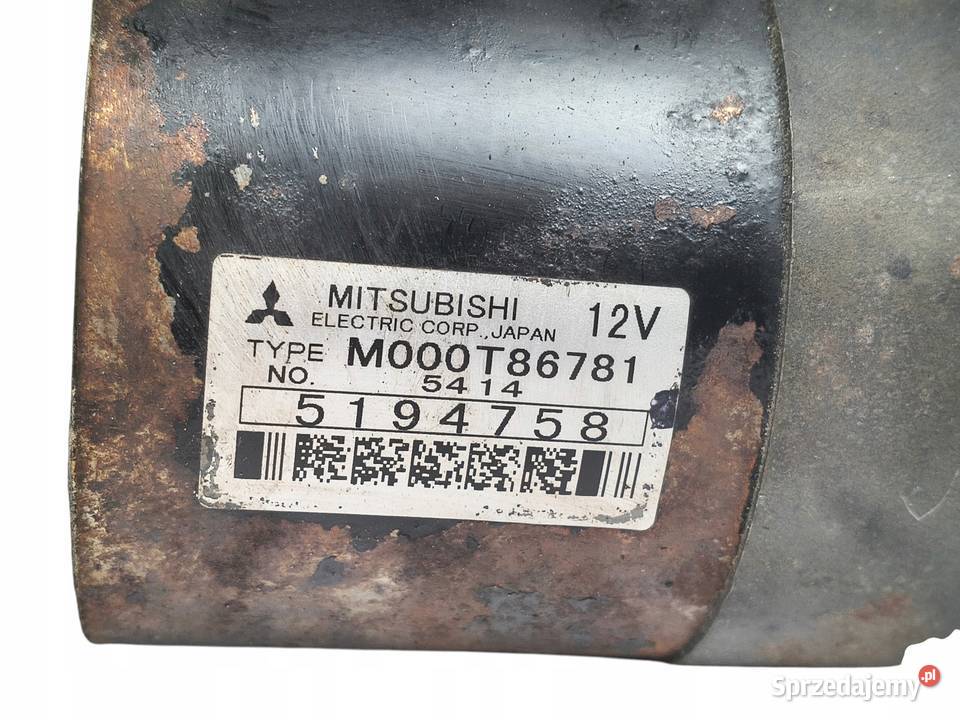 ROZRUSZNIK Saab 93 95 95 I 20 T Turbo M000T86781 lubelskie