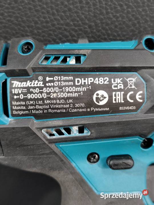 Wiertarkowkrętarka udarowa Makita DHP482 Poddębice