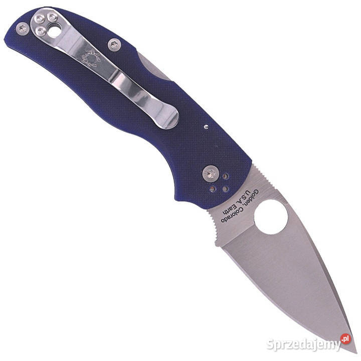 Nóż składany Spyderco Native 5 Dark Blue G10