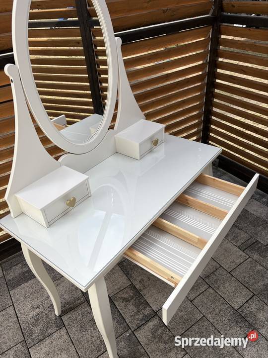Toaletka z lustrem IKEA HEMNES stan idealny Góra Bałdrzychowska-Kolonia sprzedam