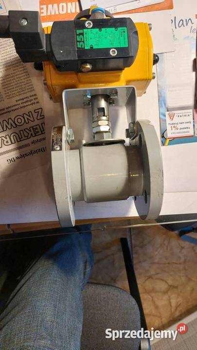 Zawór kulowy Chemitex Sieradz ZKKa DN32 TYPE Dąbrowa Górnicza