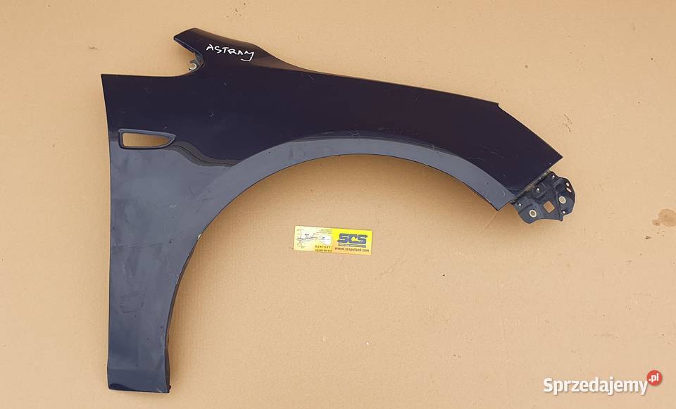 OPEL ASTRA J BŁOTNIK PRAWY PRZÓD NADKOLE Trzciel