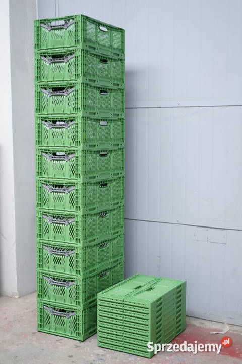 Sprzedam składane plastikowe skrzynki sprzedam