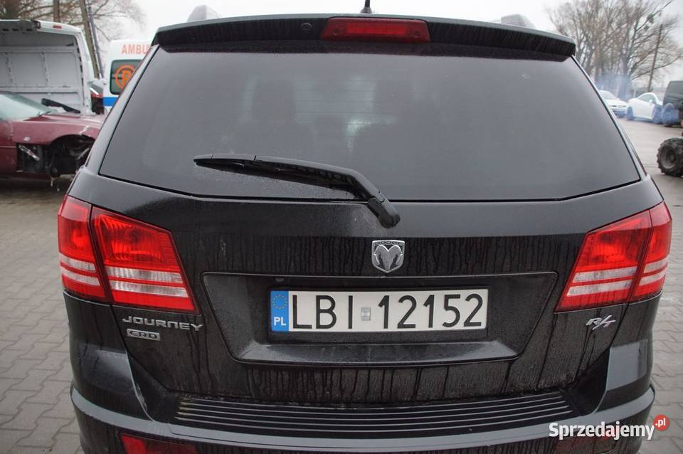KLAPA DODGE JOURNEY TYŁ CZARNA KOMPLETNA Lipno
