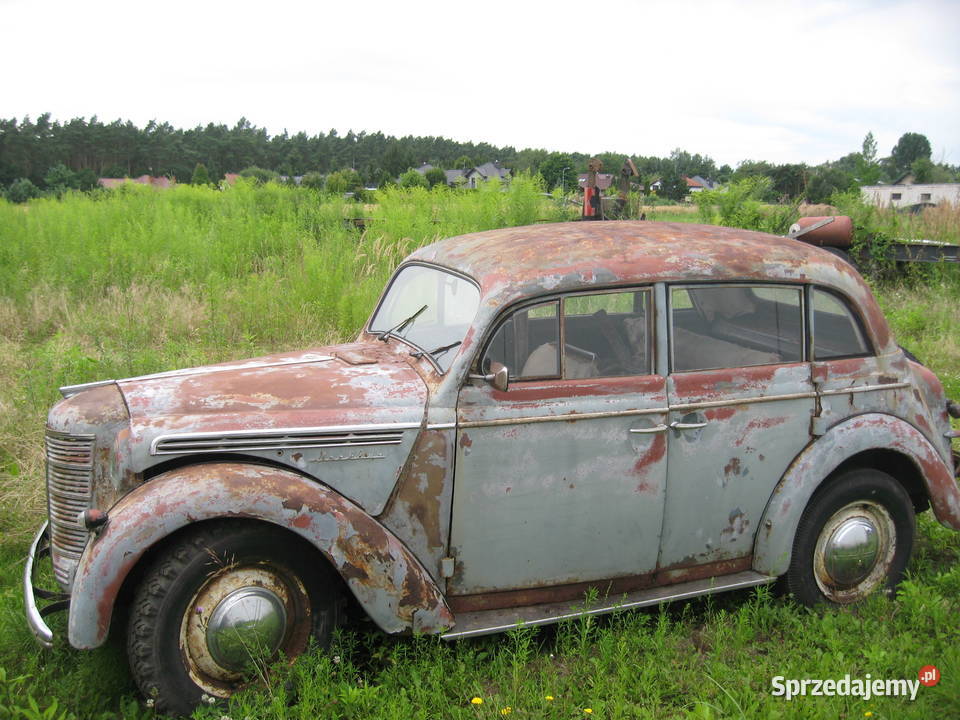 Moskwicz 400 Opel uszkodzony Poznań sprzedam