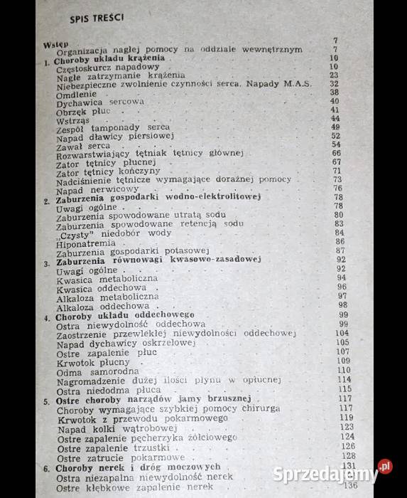 Postępowanie w nagłych przypadkach