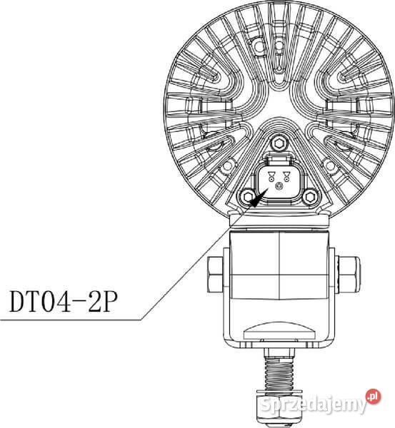Lampa robocza LED do DeutzFahr Claas Kubota Kamionna