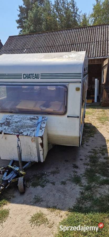 Przyczepa kempingowa chateau zarejestrowana