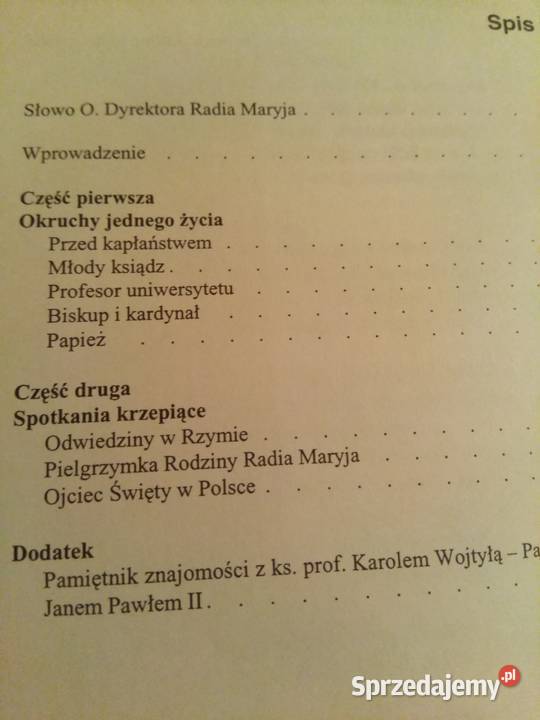 Ojcze święty mazowieckie Warszawa