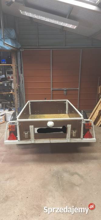 Przyczepka samochodowa 600 dokumenty 490kg Chrząstowice