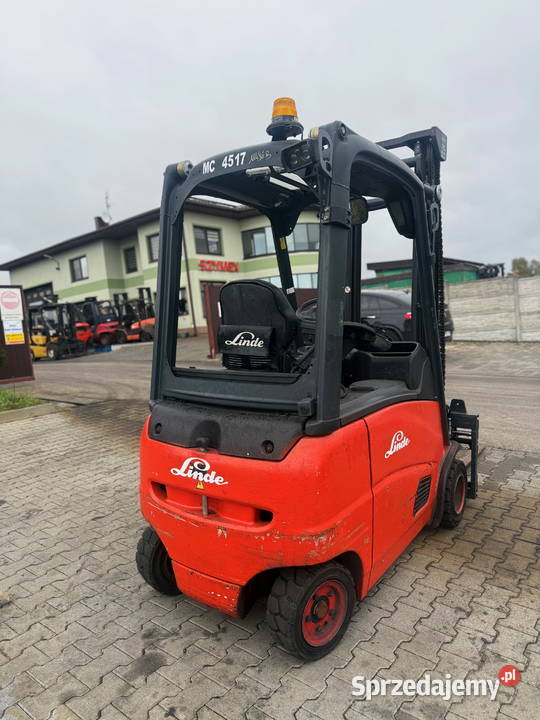 wózek widłowy elektryczny LINDE E20PH 380m
