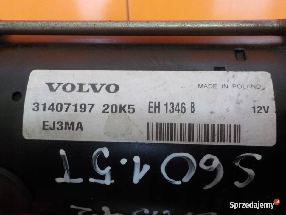 VOLVO S60 V40 V60 15 TB T3 17r 152 B4154T4 osobowe Suków