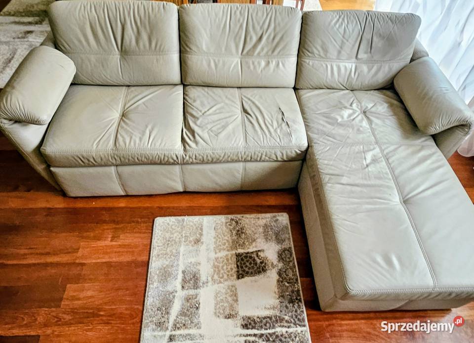 ETAP Sofa Frizzante narożnik skóra spanie mazowieckie Warszawa
