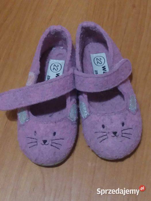 Walkx filcowe buciki balerinki króliki r 22 Balerinki Wąbrzeźno sprzedam