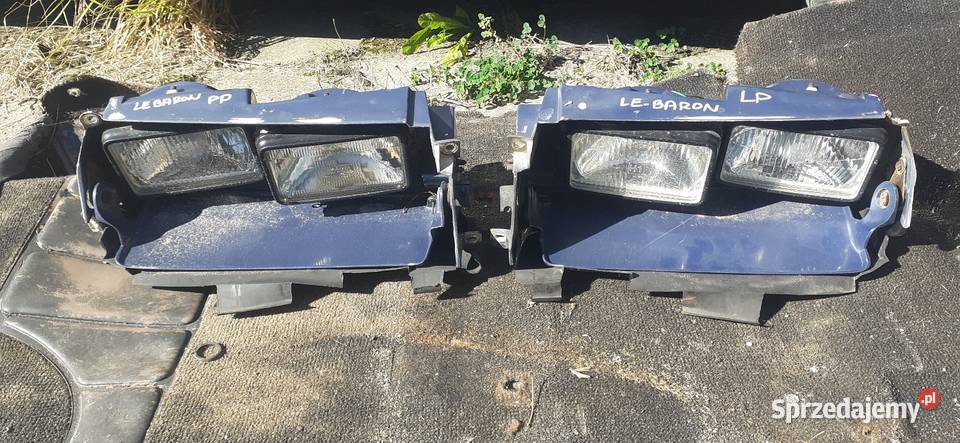 Lampy lebaron chrysler Radomsko