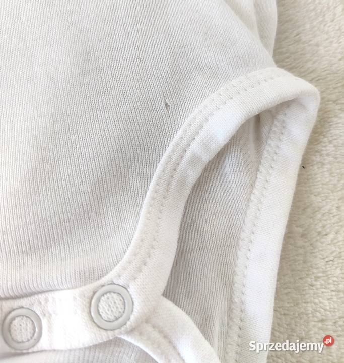 Body HM 50 noworodek newborn bawełna czarne chłopiec Szczecin