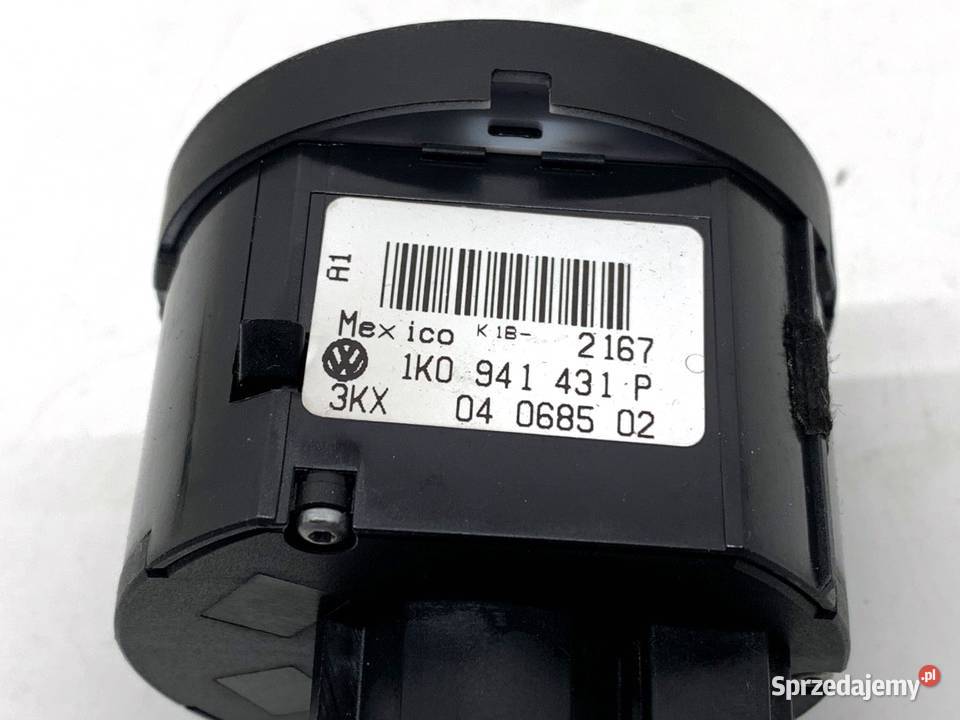 WŁĄCZNIK ŚWIATEŁ VW GOLF V 1K0941431P 0709 osobowe podkarpackie