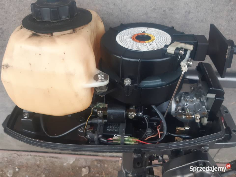 SILNIK ZABURTOWY TOHATSU 5 Żeglarstwo kujawsko-pomorskie Gogolinek