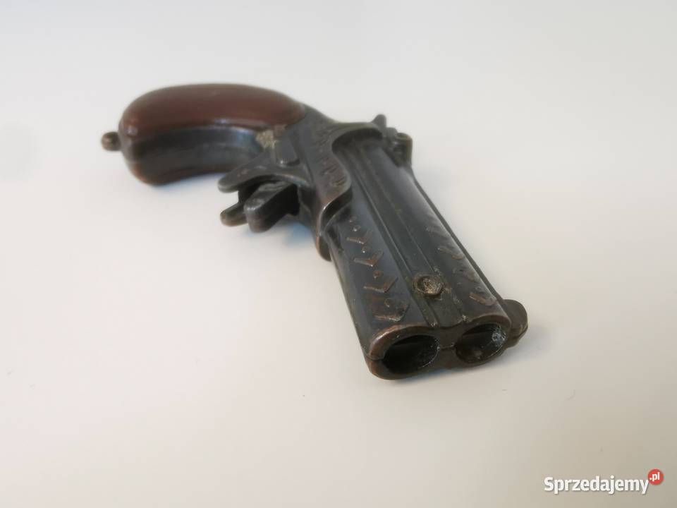 Breloczek Pistolet Derringer Vintage Unikat Rzeszów