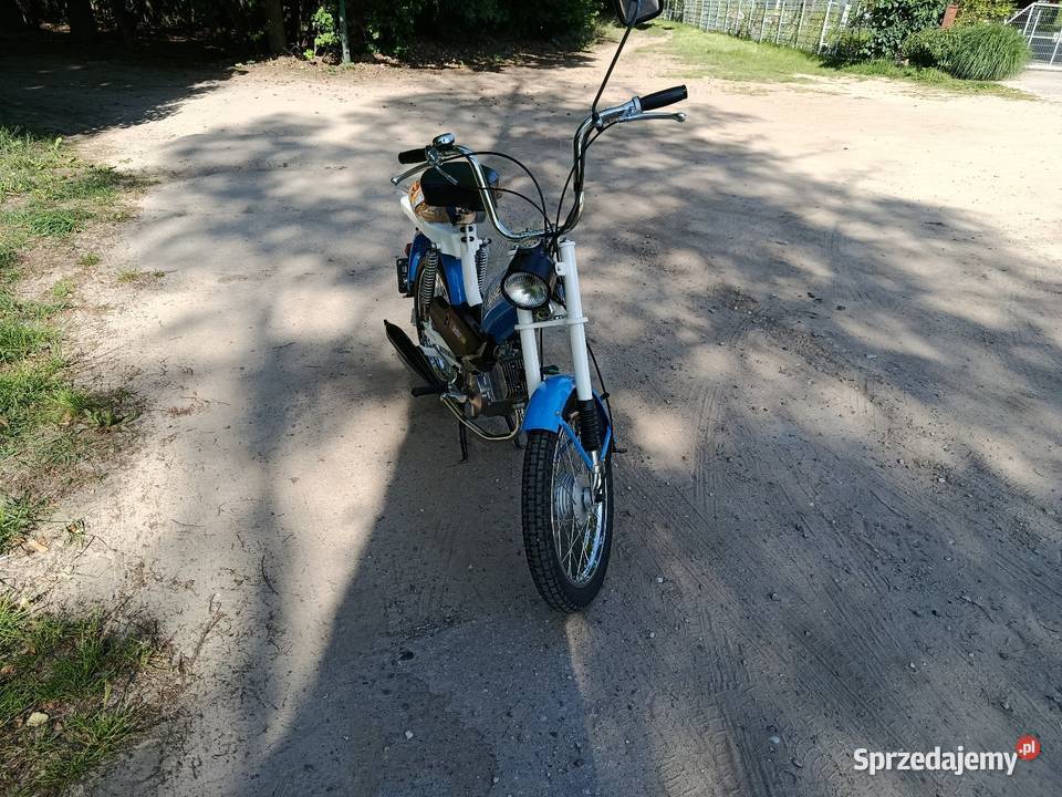 Motorower Romet kadet PRL Motorynka ogar wielkopolskie Piła
