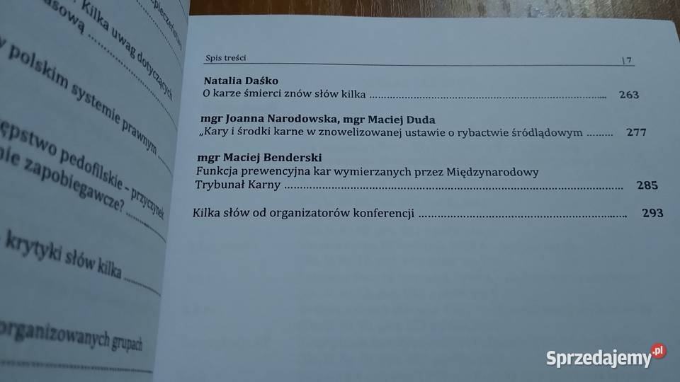 Bezcelowość współczesnych kar i środków karnych Gdańsk