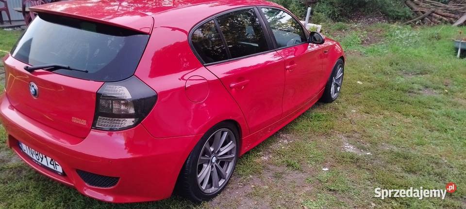 BMW e87 120d m47 163218 czerwony