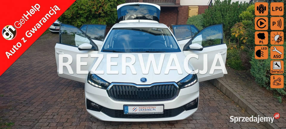 koda Fabia Rezerwacja 100 VAT 1 Inst LPG 10 MPI Gdańsk