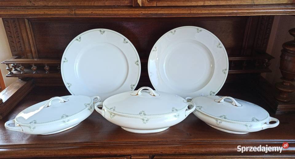 Patera miska Bratki Rosenthal Syg z lat 1907 Gdańsk