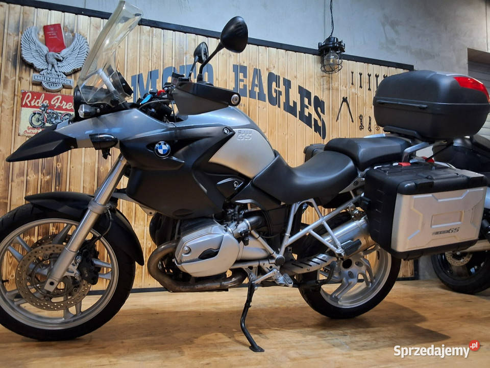 BMW R 1200 GS piękny motocykl BMW R 1200 GS Bicz
