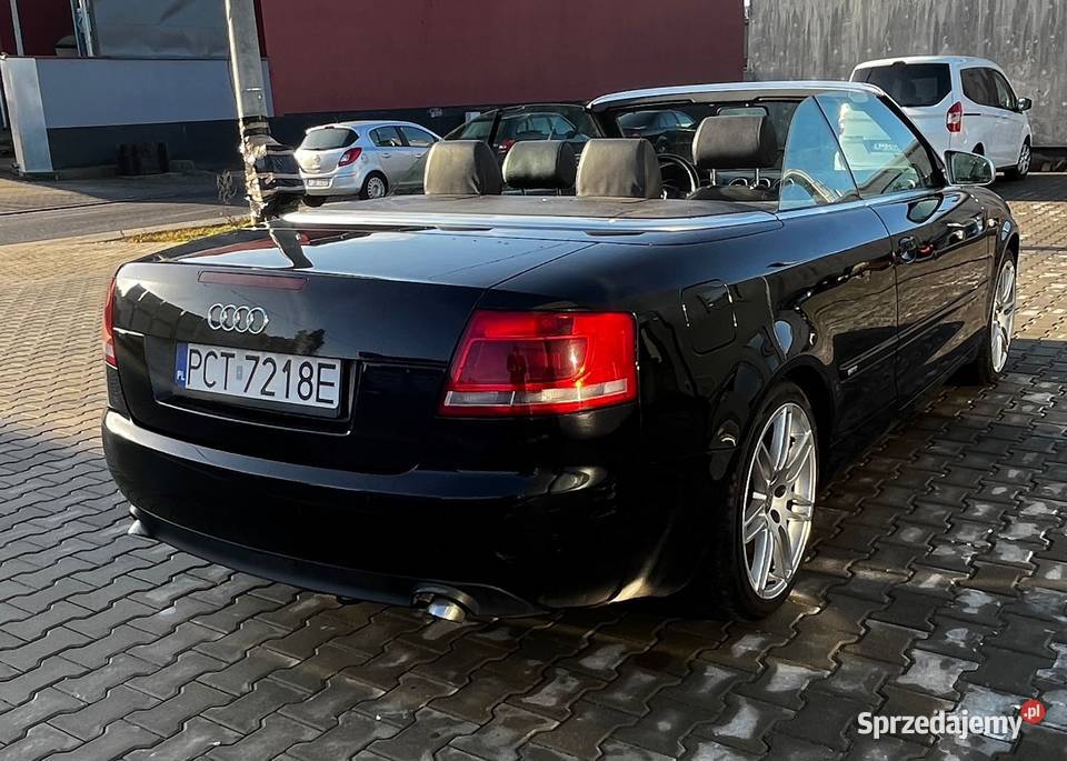 Audi A4 B7 20 140 TDI Cabrio Sline Czarnków