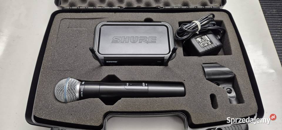 Shure PGX24Beta58a Oryginalny zestaw Konin sprzedam