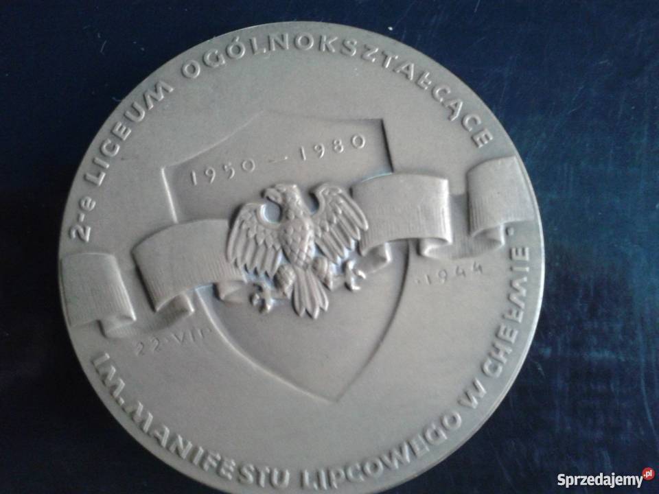 Medal Wanda Wasilewska 2e Liceum Skierbieszów