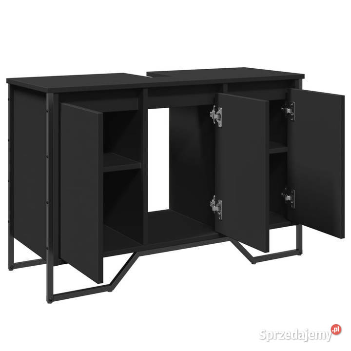 Szafka pod umywalkę czarna 91x35x60 WM848659 Pozostałe Warszawa sprzedam