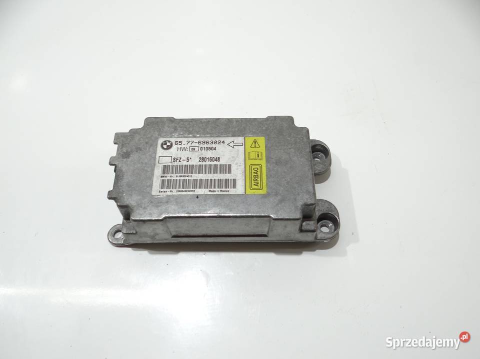 MODUŁ SENSOR PODUSZEK AIRBAG BMW E60 E61 6963024