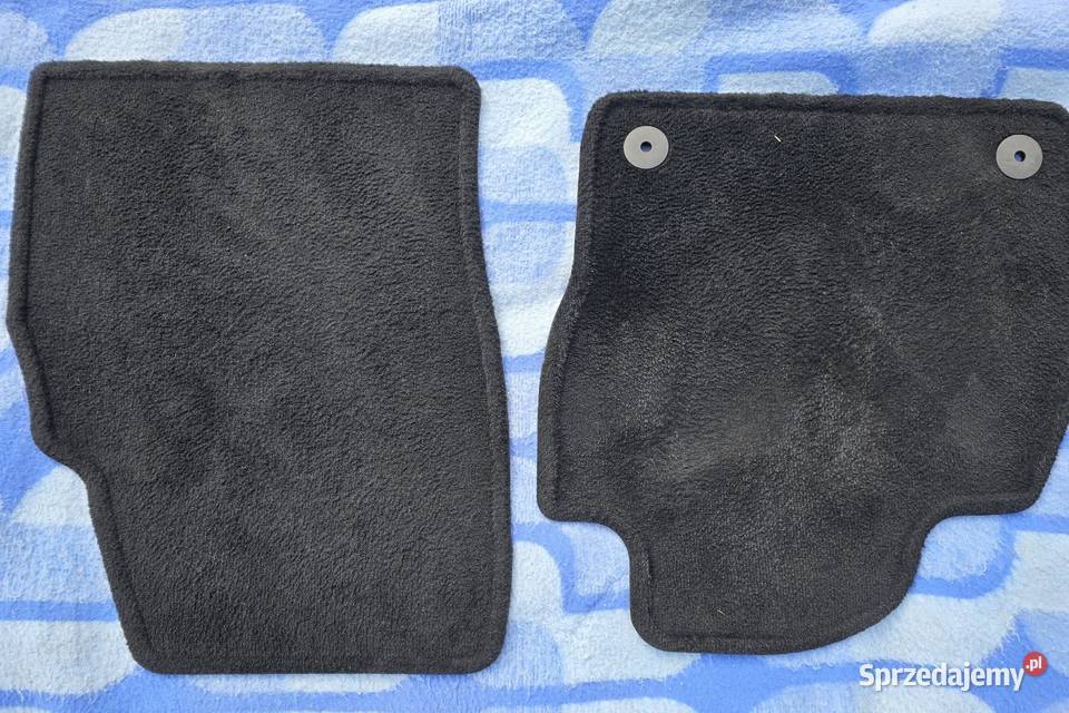 Dywaniki welurowe oryginalne Seat Komplet Akcesoria samochodowe Czarna Woda