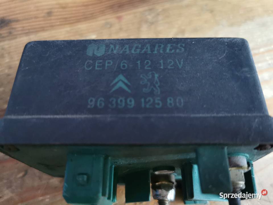 PRZEKAŹNIK ŚWIEC PEUGEOT CITROEN 9639912580 osobowe wielkopolskie Margonin