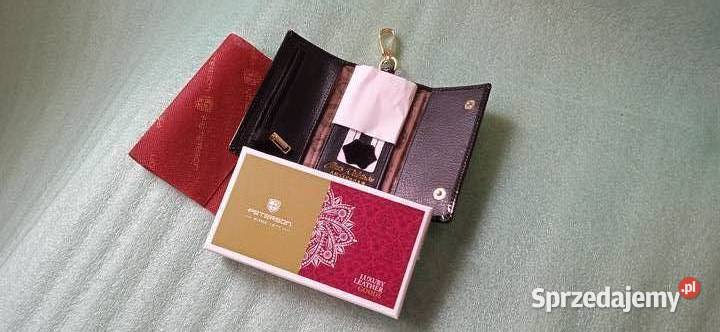 Skórzane etui na klucze ze schowkami Zielona Góra