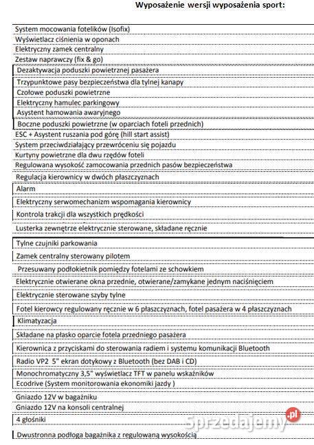 Jeep Renegade Sport 2016r benzyna 16 eTorq 110 mazowieckie Warszawa